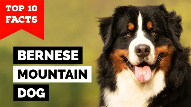 Top 10 Interesting Facts about the Bernese Mountain Dog